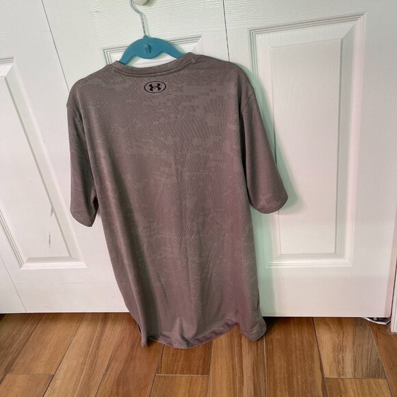Under Armour Short Sleeve Performance Tee Light Gray Men's XL - Picture 2 of 5